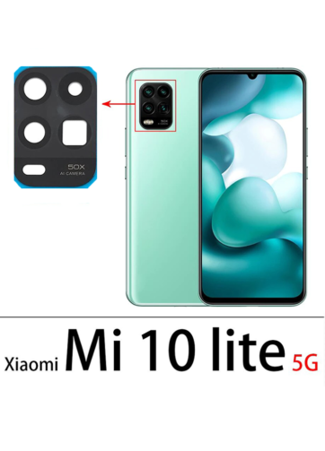 Cristal de Cámara para Xiaomi Mi 10 Lite 5G