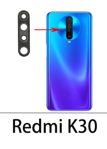 Cristal de Cámara para Xiaomi Redmi K30