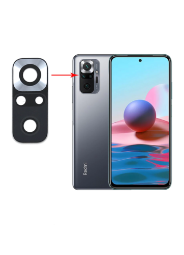Cristal de Cámara trasera para Xiaomi Redmi Note 10 Pr0